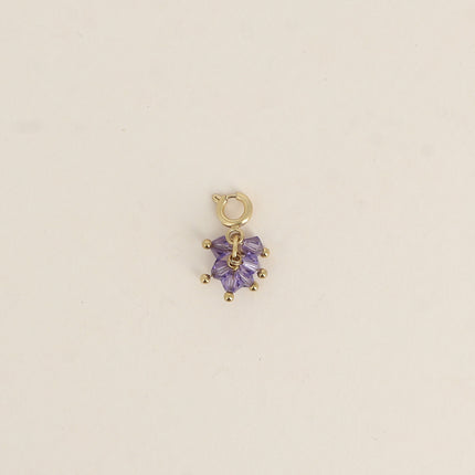 Charm Séraphine - cristaux toupies Swarovski®