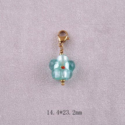 Charm - resin flower