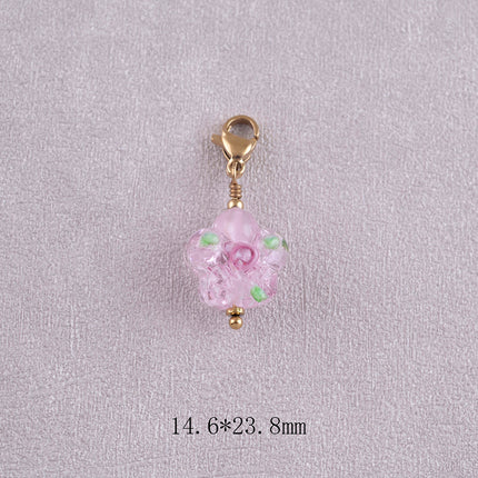 Charm - resin flower