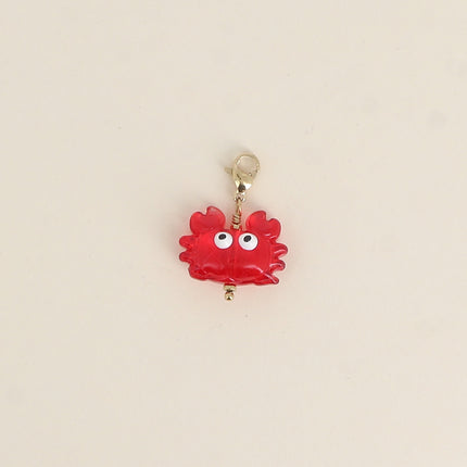 Charm - crabe en résine