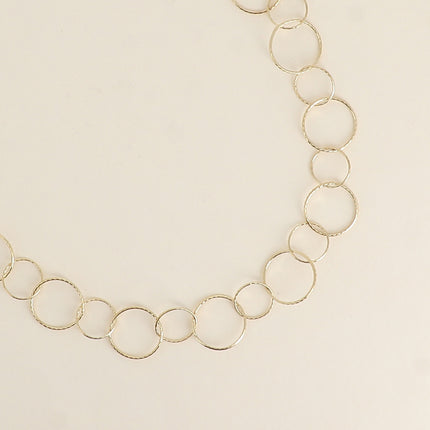 Collier - anneaux ronds