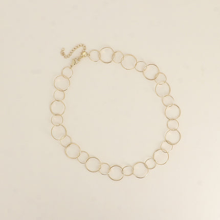 Collier - anneaux ronds