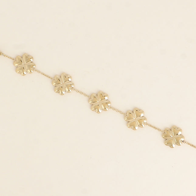 Bracelet - clovers