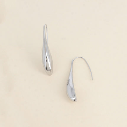 Boucles pendantes - longue tige bombée