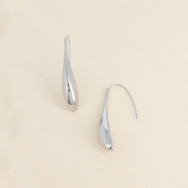 Boucles pendantes - longue tige bombée