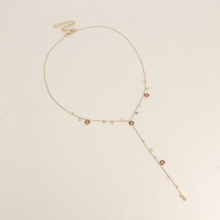 Collier Khalissa Y - cristaux Swarovski® PP20