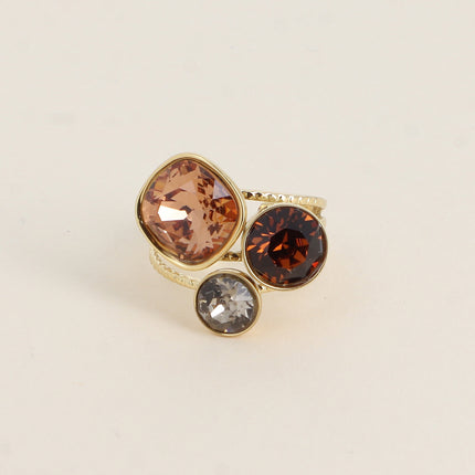 Bague Trilogie - cristaux Swarovski®