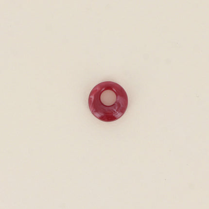 Perles rondelles en résine 14,5 mm, 10 pièces