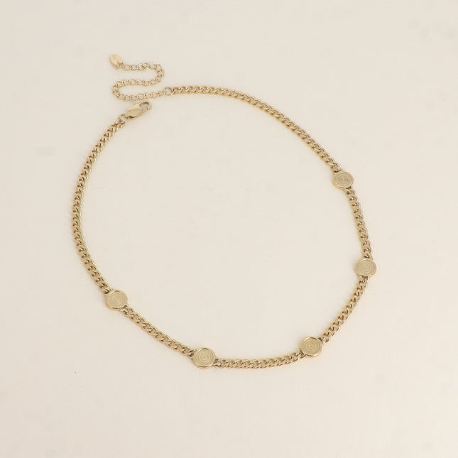 Collier - ras de cou, 5 ronds