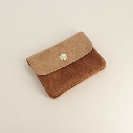 Pochette Babylone - Cuir de daim, made in Italy