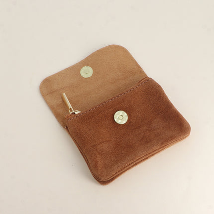 Pochette Babylone - Cuir de daim, made in Italy