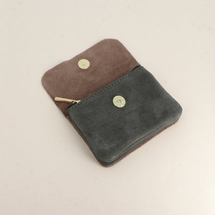 Pochette Babylone - Cuir de daim, made in Italy