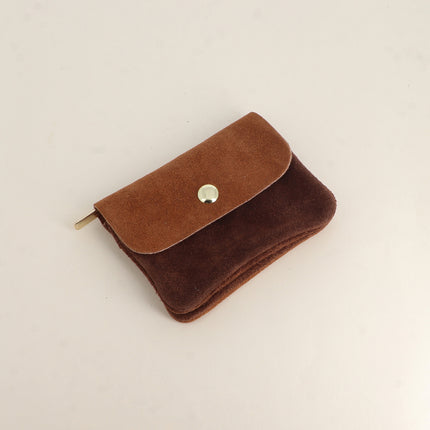 Pochette Babylone - Cuir de daim, made in Italy