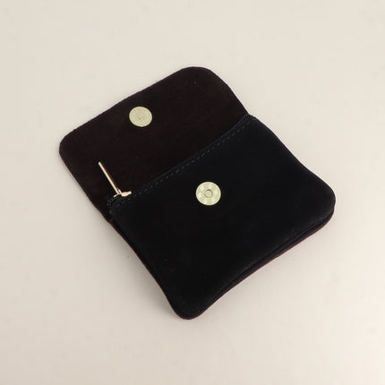 Pochette Babylone - Cuir de daim, made in Italy