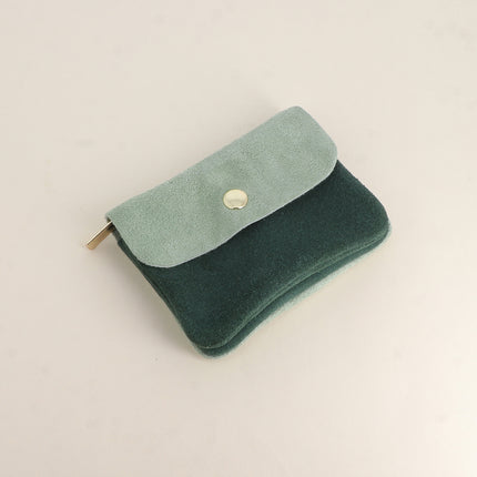 Pochette Babylone - Cuir de daim, made in Italy