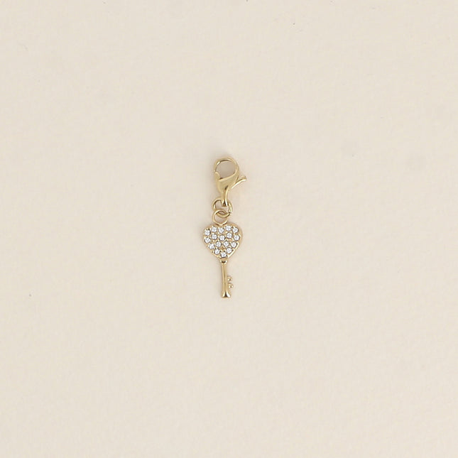 Charm - clef coeur et oxydes de zirconium