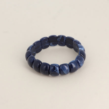 Bracelet élastique Olivia - perles en résine