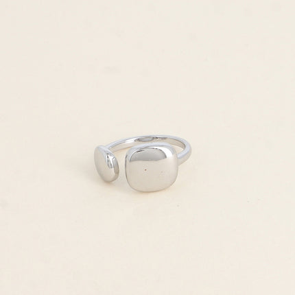 Bague ouverte - formes arrondies