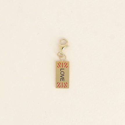 Charm - plaquette LOVE