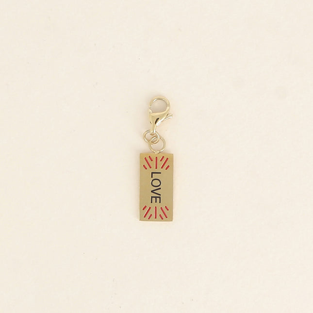 Charm - plaquette LOVE