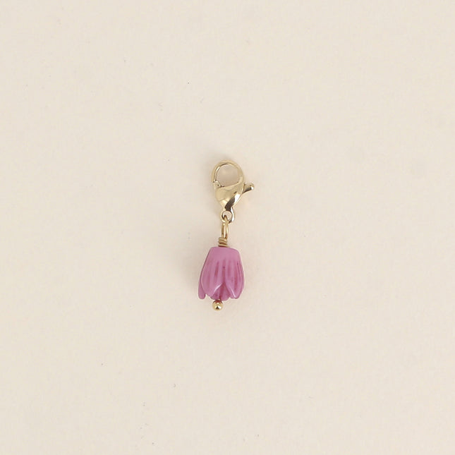 Charm - fleur en résine