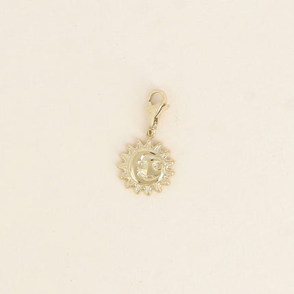 Charm - pendentif éclipse (soleil, lune)