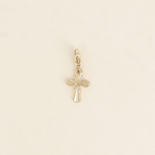 Charm - pendentif croix religieuse