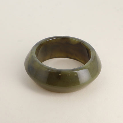Bracelet Esmilla - manchette carrée incurvée en résine
