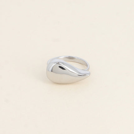 Bague - forme goutte bombée