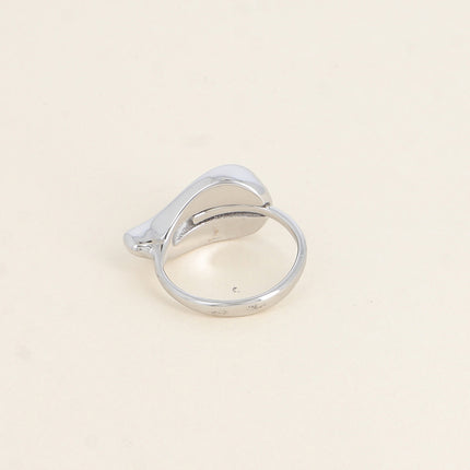 Bague - forme goutte bombée