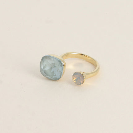 Bague Beata - ornée de 2 cristaux Swarovski®