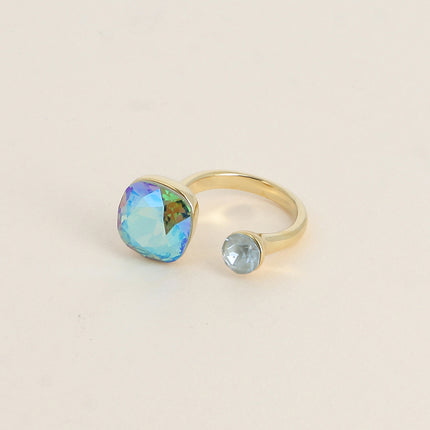 Bague Beata - ornée de 2 cristaux Swarovski®