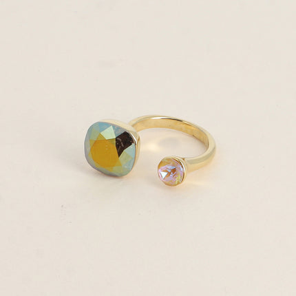Bague Beata - ornée de 2 cristaux Swarovski®