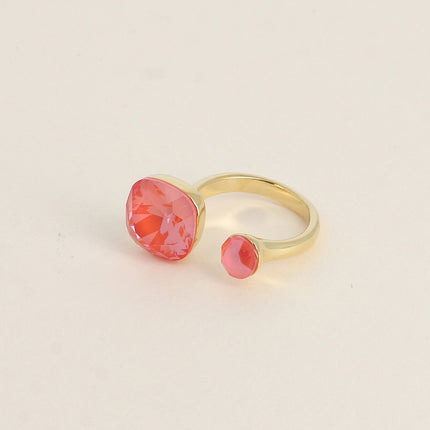 Bague Beata - ornée de 2 cristaux Swarovski®