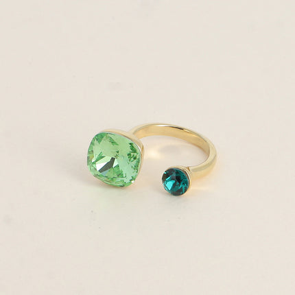 Bague Beata - ornée de 2 cristaux Swarovski®