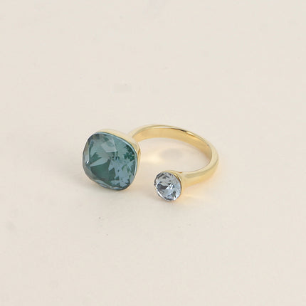 Bague Beata - ornée de 2 cristaux Swarovski®