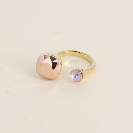 Bague Beata - ornée de 2 cristaux Swarovski®