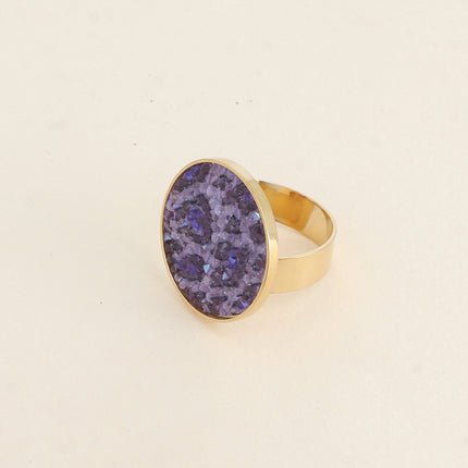 Bague - Crystal Rocks léopard
