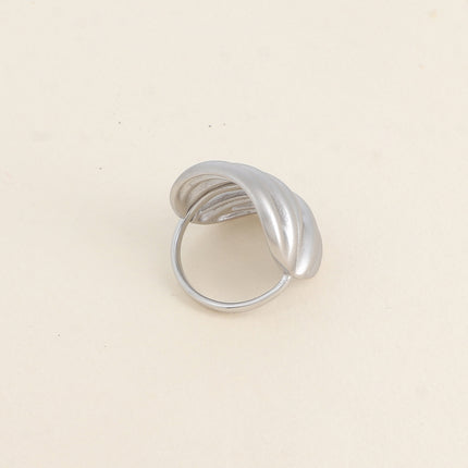 Bague - effet mat et formes ajourées