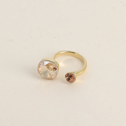 Bague Beata - ornée de 2 cristaux Swarovski®