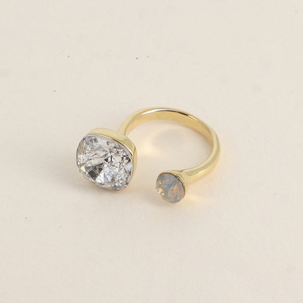 Bague Beata - ornée de 2 cristaux Swarovski®
