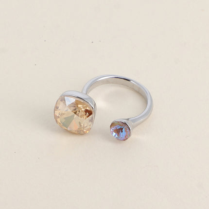 Bague Beata - ornée de 2 cristaux Swarovski®