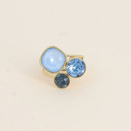 Bague Trilogie - cristaux Swarovski®