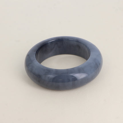 Bracelet Esmée - manchette épaisse fermée en résine