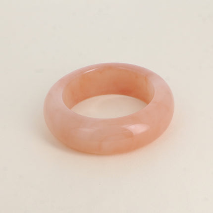 Bracelet Esmée - manchette épaisse fermée en résine