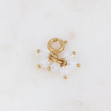 Charm Séraphine - cristaux toupies Swarovski®