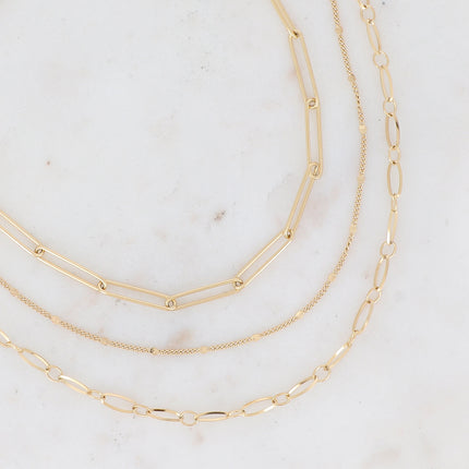 Collier Loanne - 3 rangs