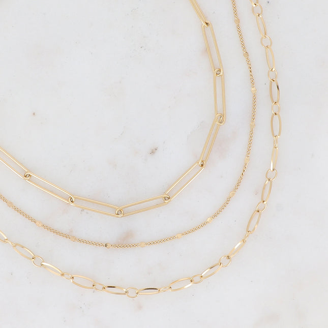 Collier Loanne - 3 rangs