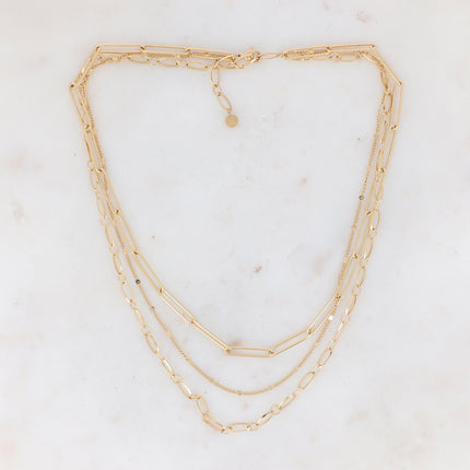 Collier Loanne - 3 rangs