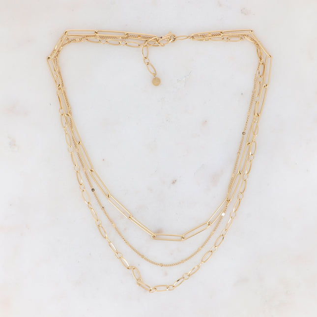 Collier Loanne - 3 rangs
